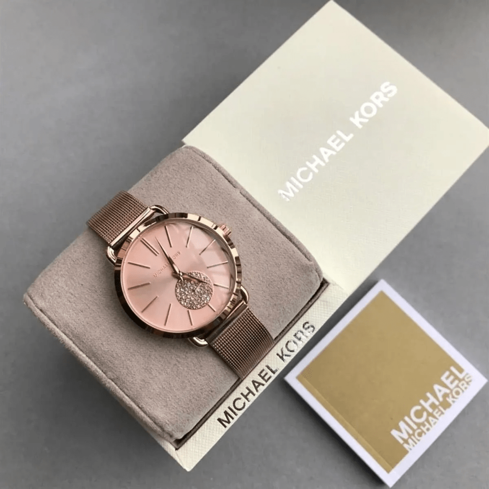 Michael Kors MK3845 Portia Mesh Straps Ladies Watch — view 14