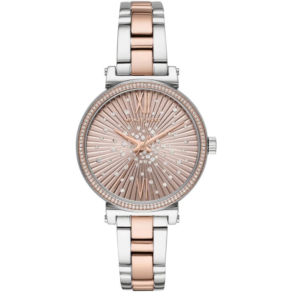 Michael Kors MK3972 Sofie Rose Gold Dial Women's Watch