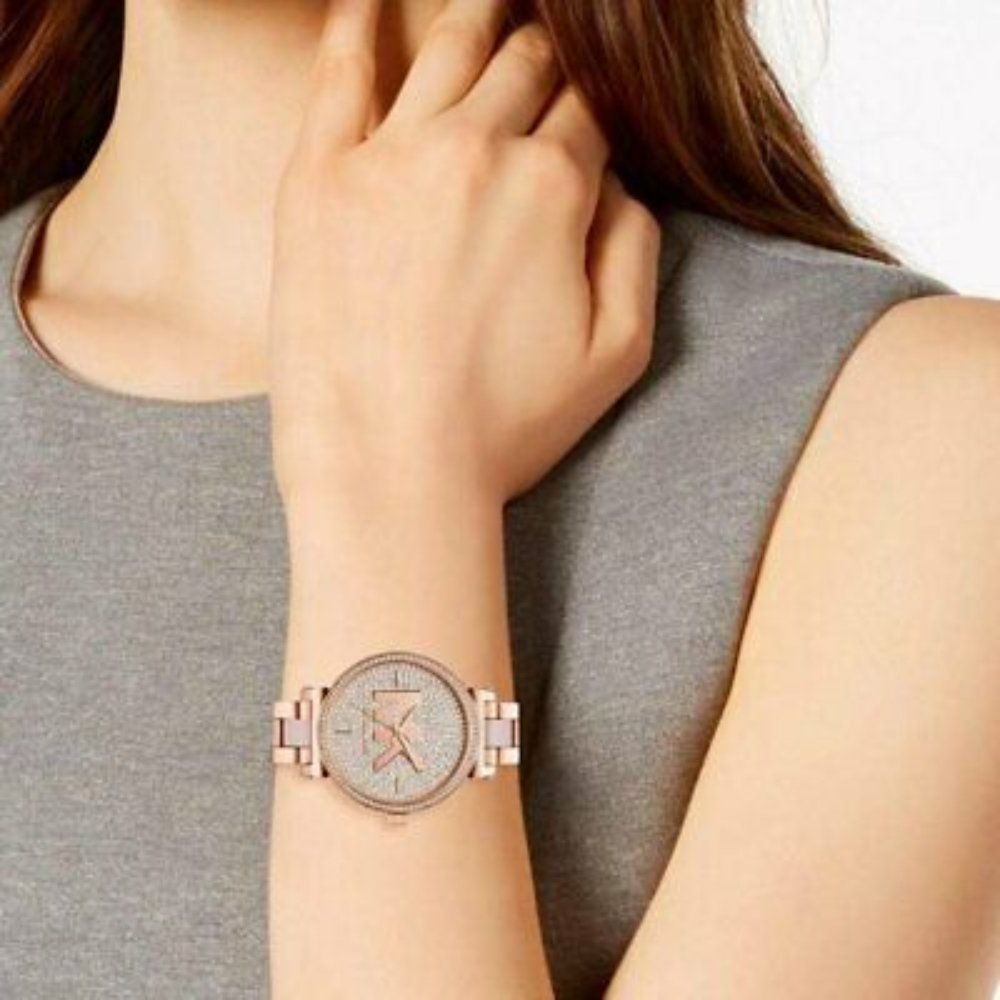 Michael Kors MK4336 Sofie Rose Gold-Tone Ladies Watch — view 3