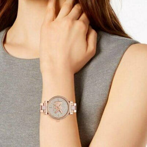 Michael Kors MK4336 Sofie Rose Gold-Tone Ladies Watch — view 3