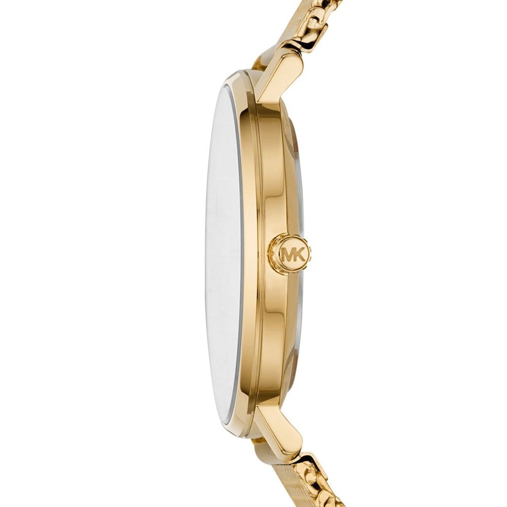 Michael Kors MK4339 Portia Gold Dial Ladies Watch — view 4