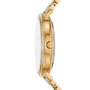 Michael Kors MK4593 Pyper Black MK Patterned Ladies Watch — view 3