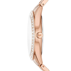 Michael Kors MK4710 Harlowe Rose Gold-Tone Ladies Watch — view 3