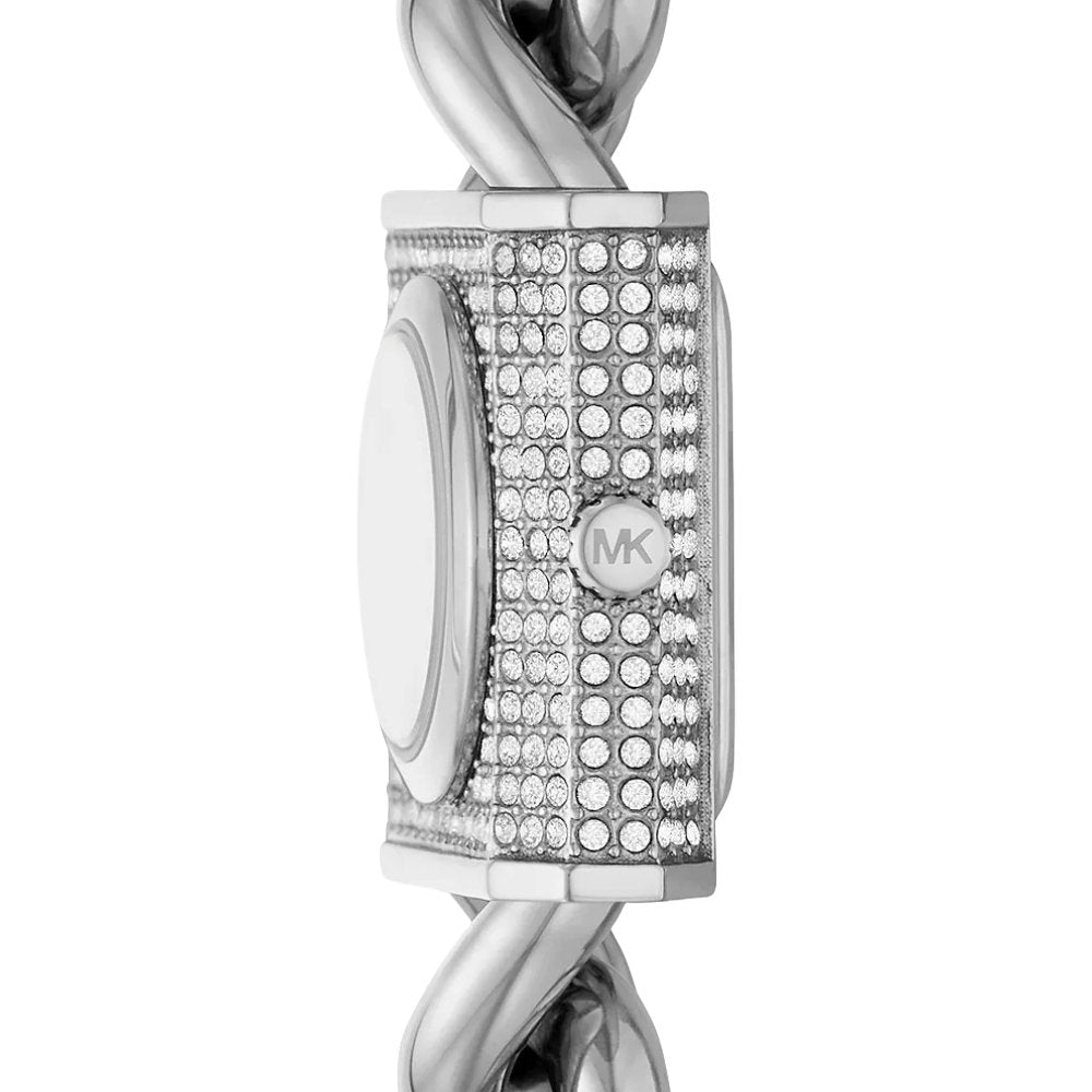 Michael Kors MK4718 Chain Lock Stainless Steel Watch Ladies Watch — view 3