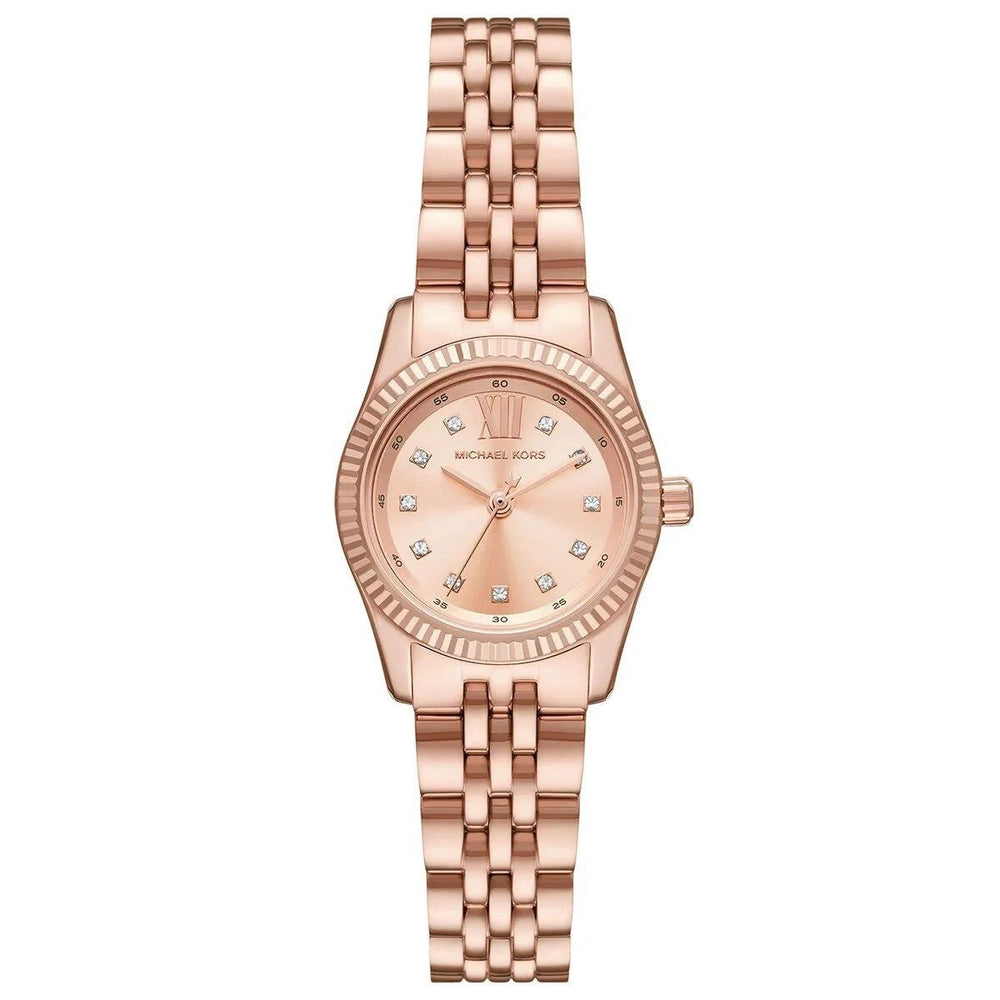 Michael Kors MK4739 Lexington Rose Gold Dial Ladies Watch