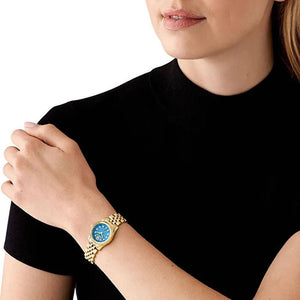 Michael Kors MK4813 Lexington Blue Dial Ladies Watch — view 4
