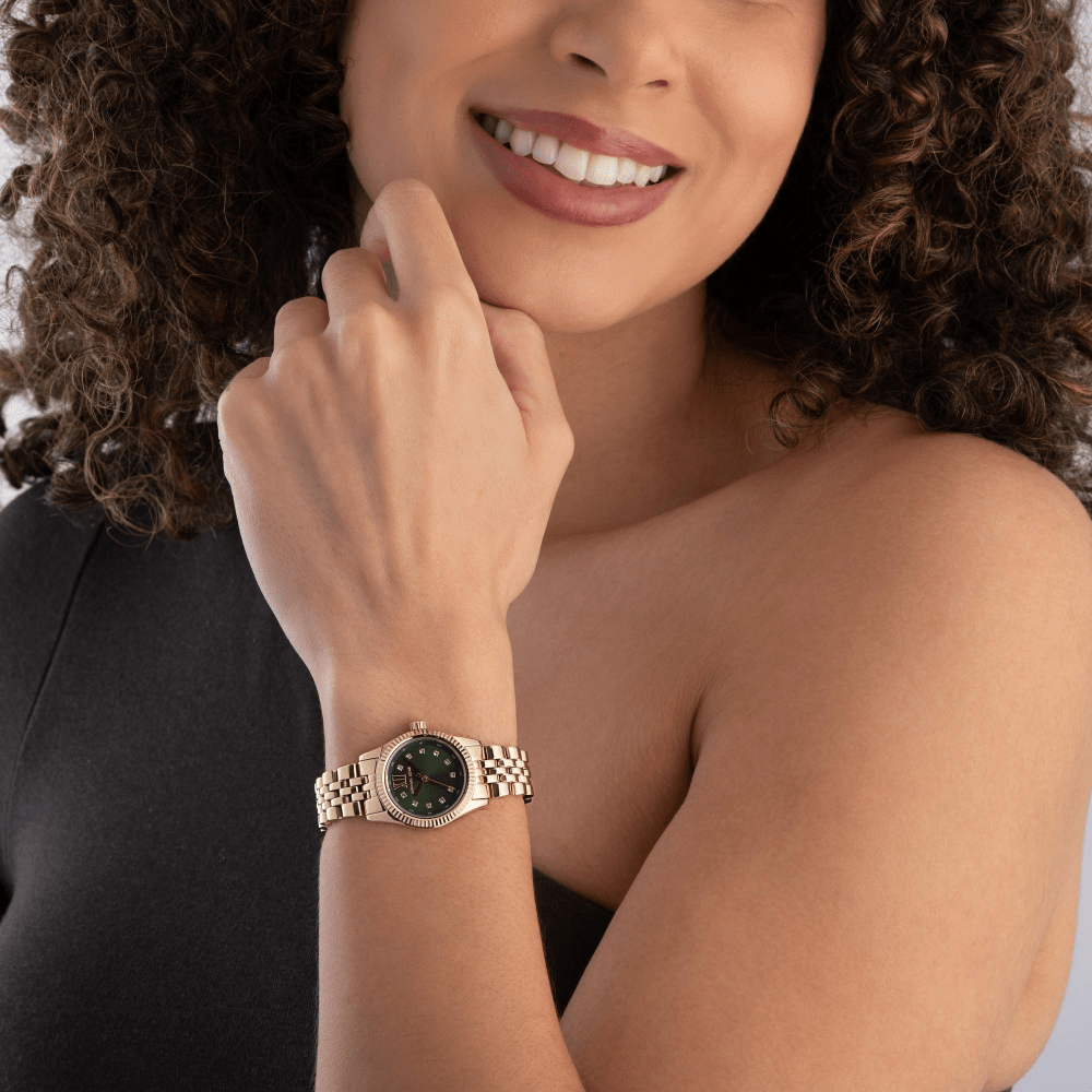 Michael Kors MK4842 Lexington Green Dial Ladies Watch — view 6