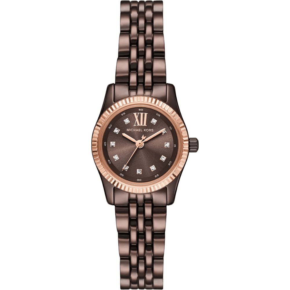 Michael Kors MK4844 Lexington Brown Dial Ladies Watch