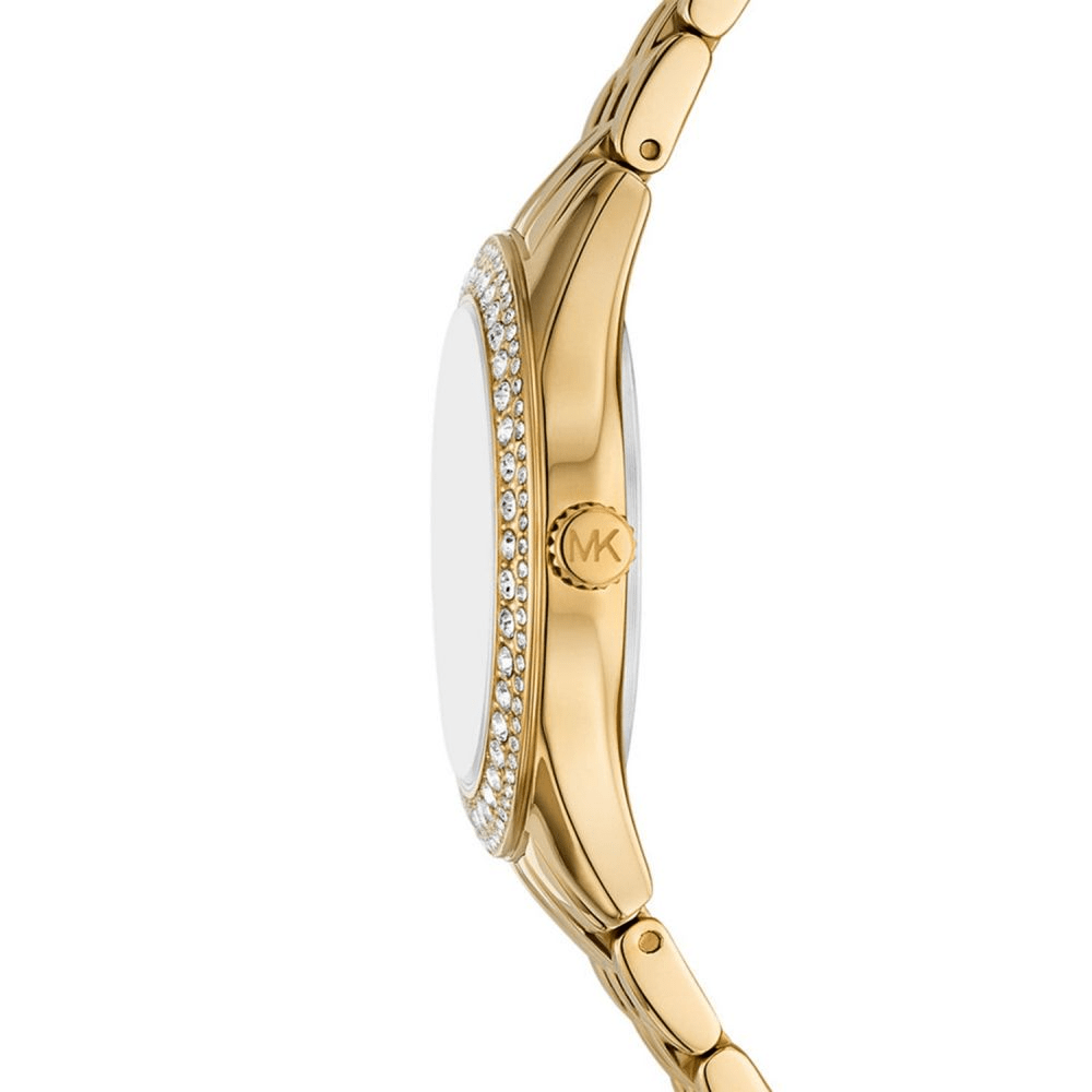 Michael Kors MK4870 Harlowe Green Dial Ladies Watch — view 3
