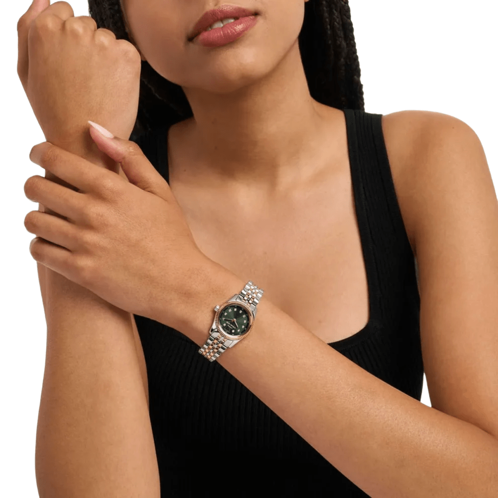 Michael Kors MK4986 Lexington Green Dial Ladies Watch — view 4