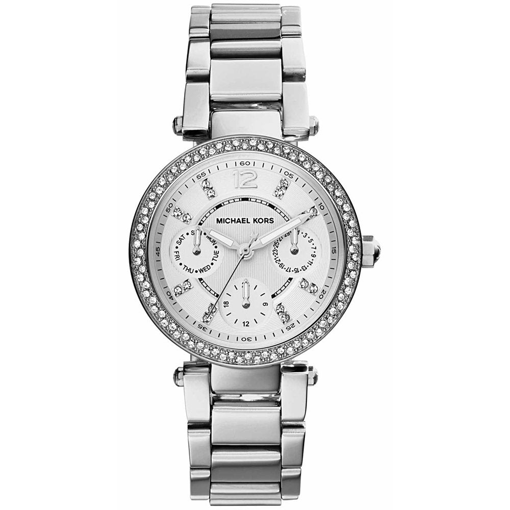Michael Kors MK5615 Ladies Mini Parker Silver Watch