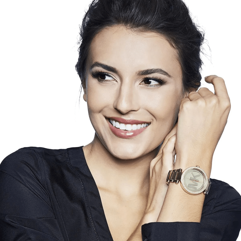 Michael Kors MK5784 Parker Gold Dial Ladies Watch — view 9