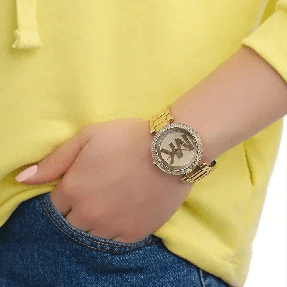 Michael Kors MK5784 Parker Gold Dial Ladies Watch — view 10