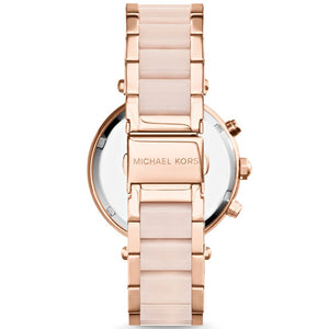 Michael Kors MK5896 Parker Chronograph Ladies Watch Rose Gold — view 2