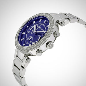 Michael Kors MK6117 Blue Dial Parker Ladies Watch — view 3