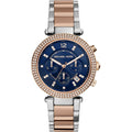 Michael Kors MK6141 Parker Ladies Glitzy Two Tone Watch