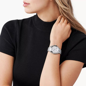 Michael Kors MK6174 Silver-Tone Mini Bradshaw Ladies Watch — view 4