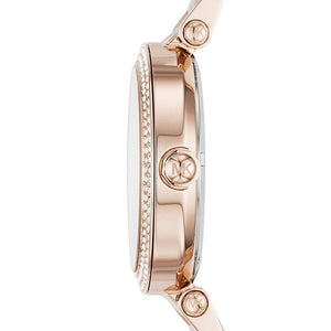 Michael Kors MK6176 Parker Crystal Pave Logo Dial Ladies 39mm Watch — view 2