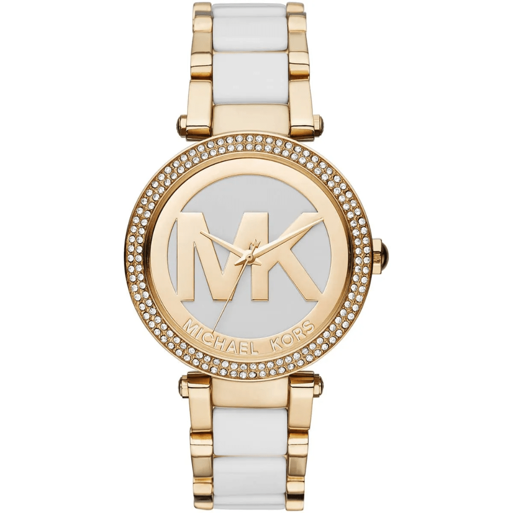 Michael Kors MK6313 Parker White Dial Ladies Watch