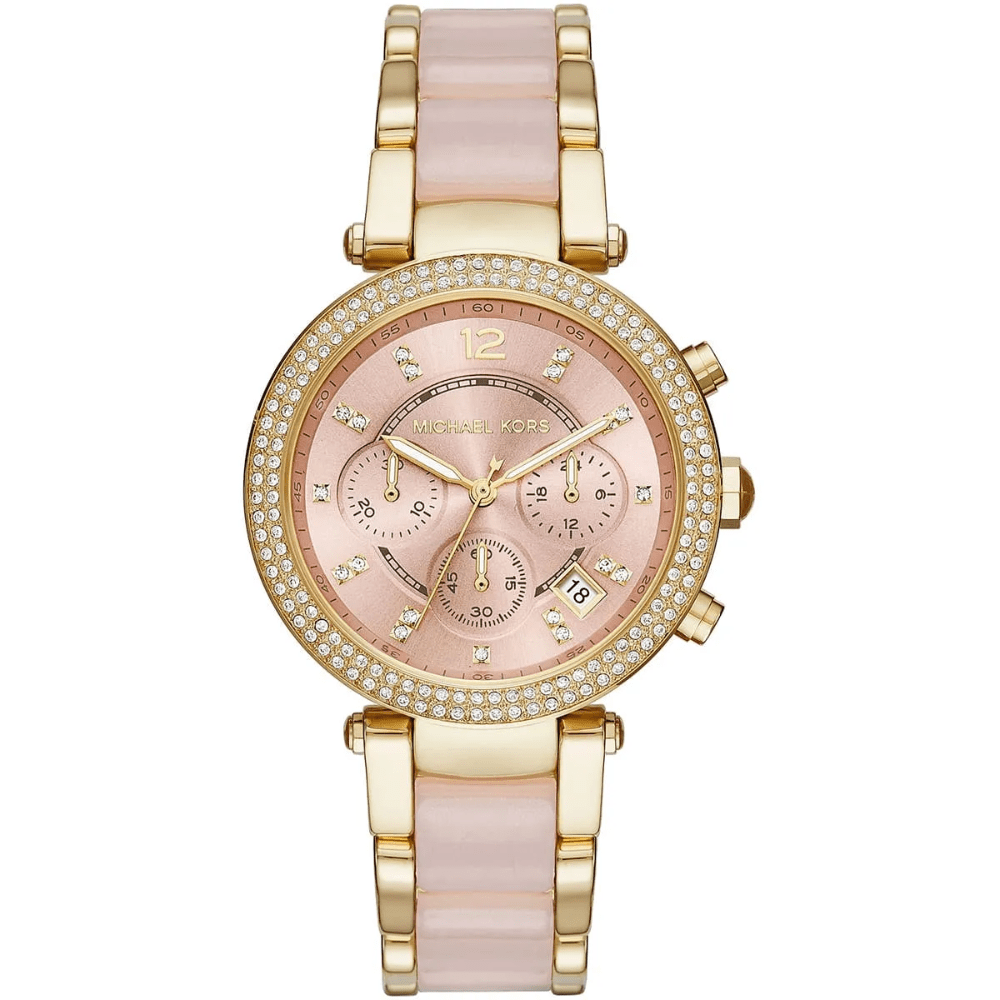 Michael Kors MK6326 Parker Pink Dial Ladies Watch