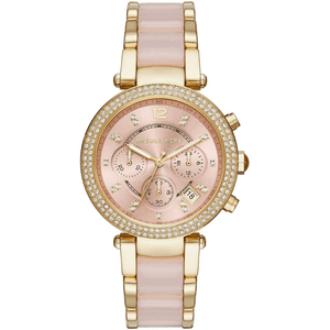 Michael Kors MK6326 Parker Pink Dial Ladies Watch