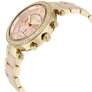 Michael Kors MK6326 Parker Pink Dial Ladies Watch — view 5