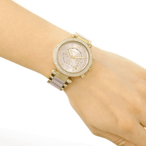 Michael Kors MK6326 Parker Pink Dial Ladies Watch — view 6
