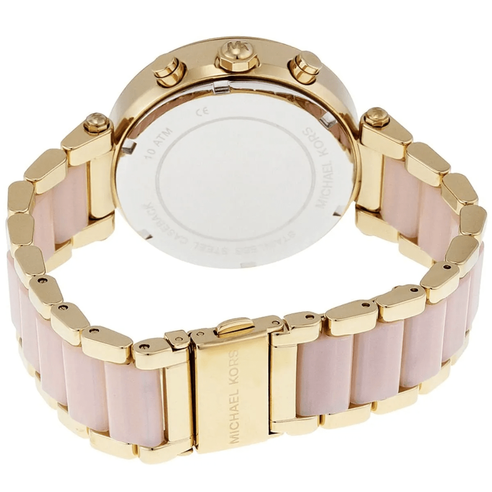 Michael Kors MK6326 Parker Pink Dial Ladies Watch — view 2