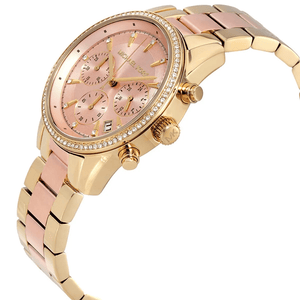 Michael Kors MK6475 Ritz Two Tone Chronograph Ladies Watch — view 5