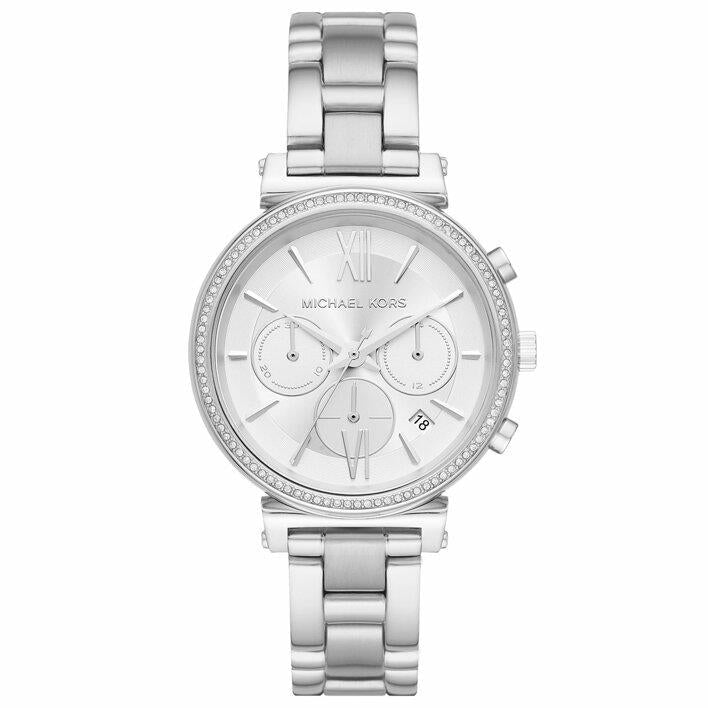 Michael Kors MK6575 Sofie Chronograph Silver Dial Women's Watch