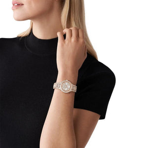 Michael Kors MK6997 Camille Crystals Rose Gold Ladies Watch — view 3