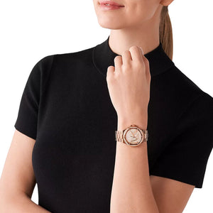 Michael Kors MK7230 Lennox Rose Gold Ladies Watch — view 4