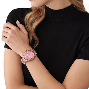 Michael Kors MK7343 Pave Rose Gold-Tone Ladies Watch — view 5
