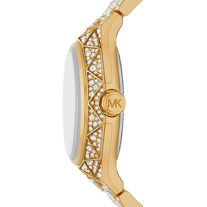 Michael Kors MK7398 Raquel Pave Gold-Tone Ladies Watch — view 3