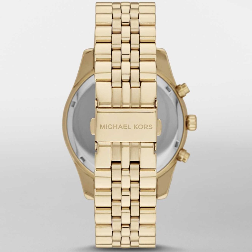 Michael Kors MK8286 Black Dial Lexington Gold Men's Watch — view 2