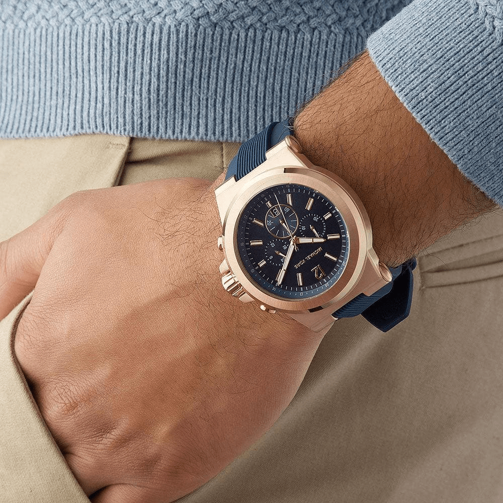 Michael Kors MK8295 Dylan Chronograph Navy Dial Men's Watch — view 6