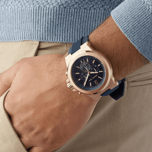 Michael Kors MK8295 Dylan Chronograph Navy Dial Men's Watch — view 6
