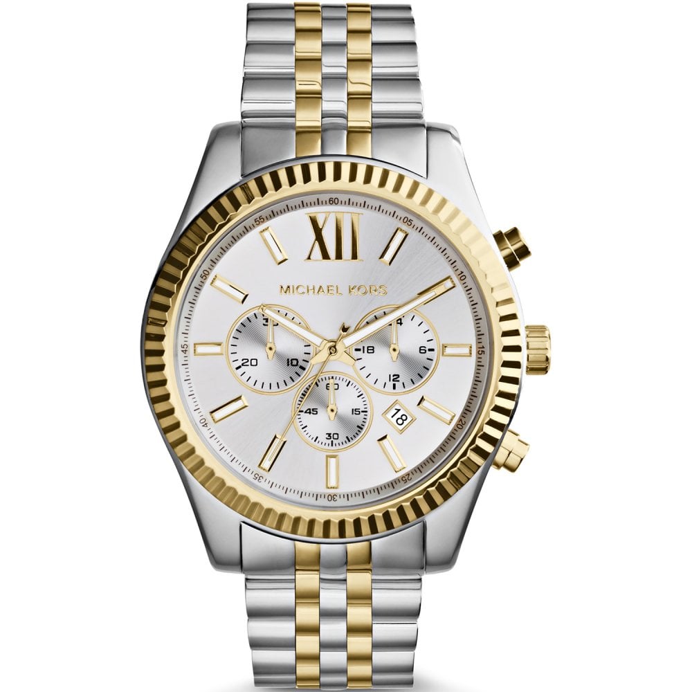 Michael Kors MK8344 Lexington Two Tone Men's Watch