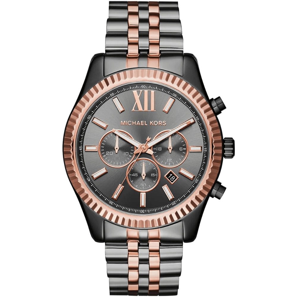 Michael Kors MK8561 Lexington Chronograph Grey Dial Men's Watch