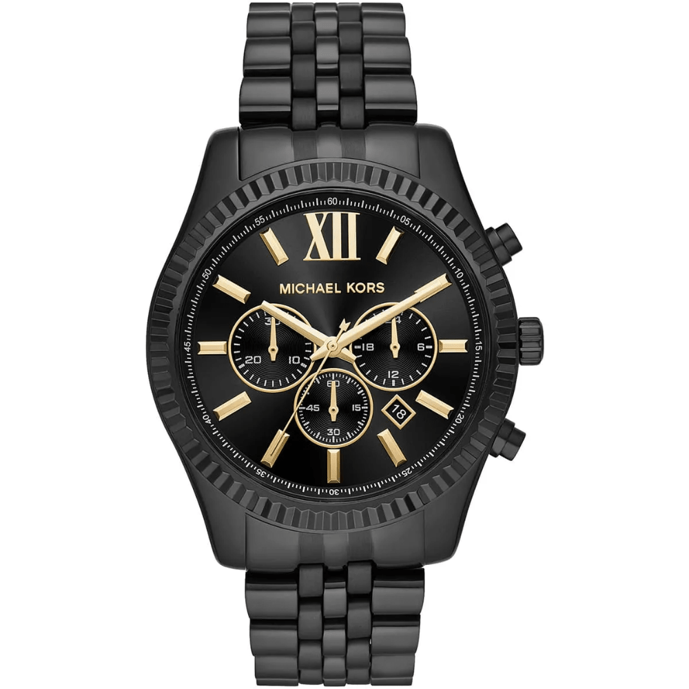Michael Kors MK8603 Lexington Chronograph Black Dial Men's Watch