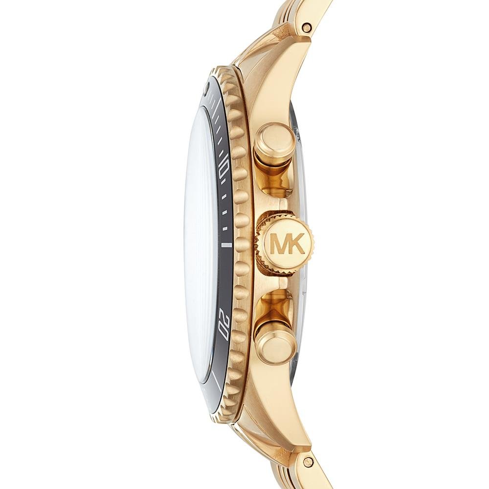 Michael Kors MK8726 Black Dial Gold Tone Men's Watch — view 2