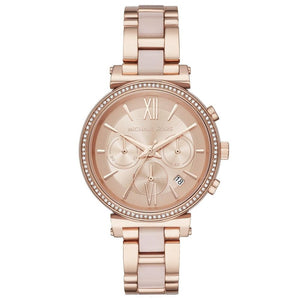 Michael Kors MK6560‎ Sofie Chronograph Rose Dial Ladies Watch