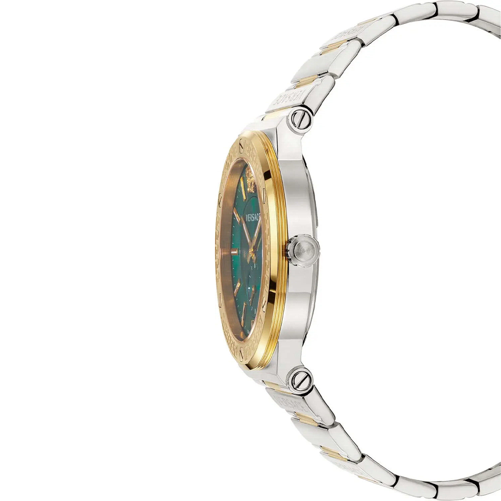 Versace VEVI00420 Men's Watch Greca Two-Tone Green Dial — view 3
