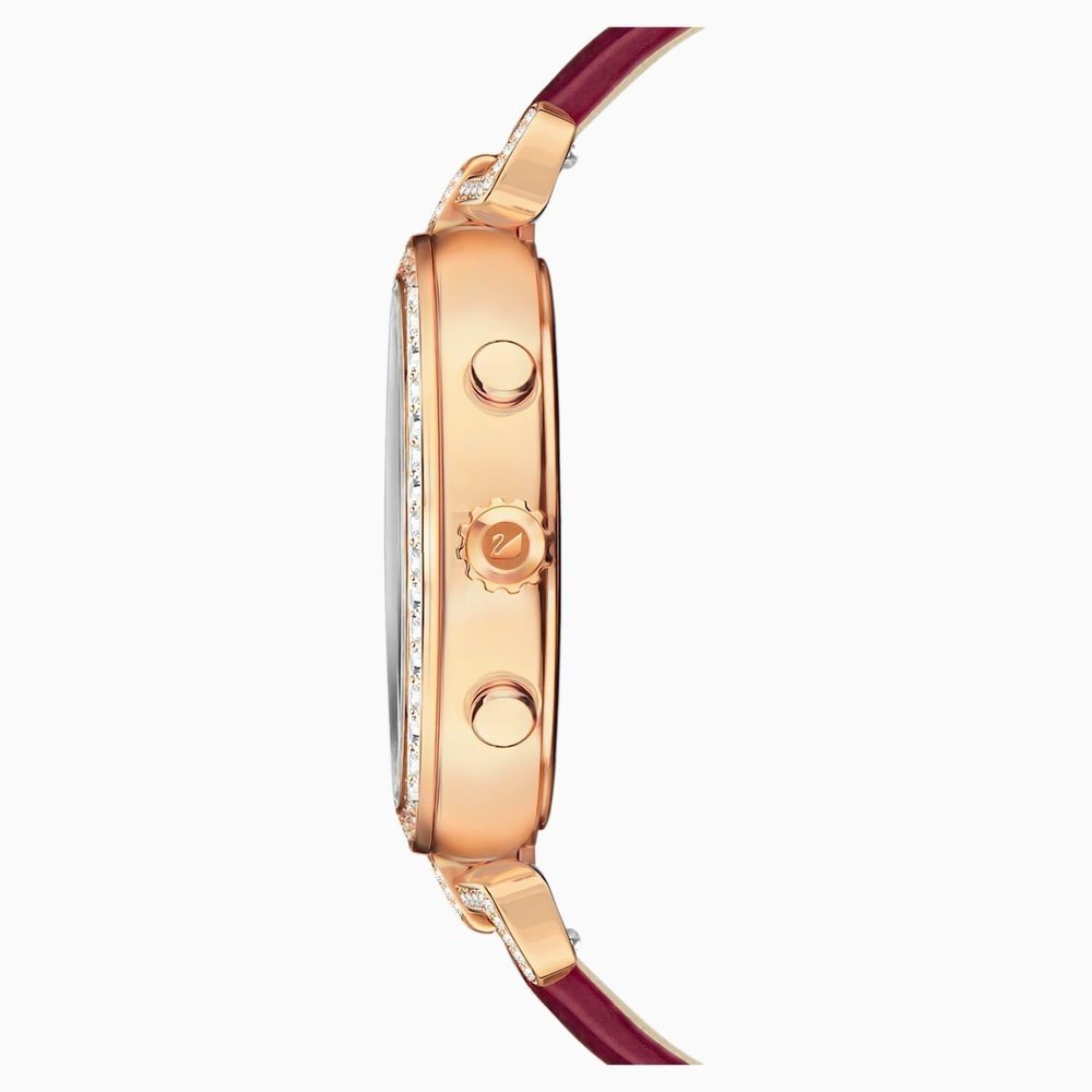 Swarovski 5416701 Era Journey Dark Red Rose-Gold Tone PVD Women's Watch — view 2