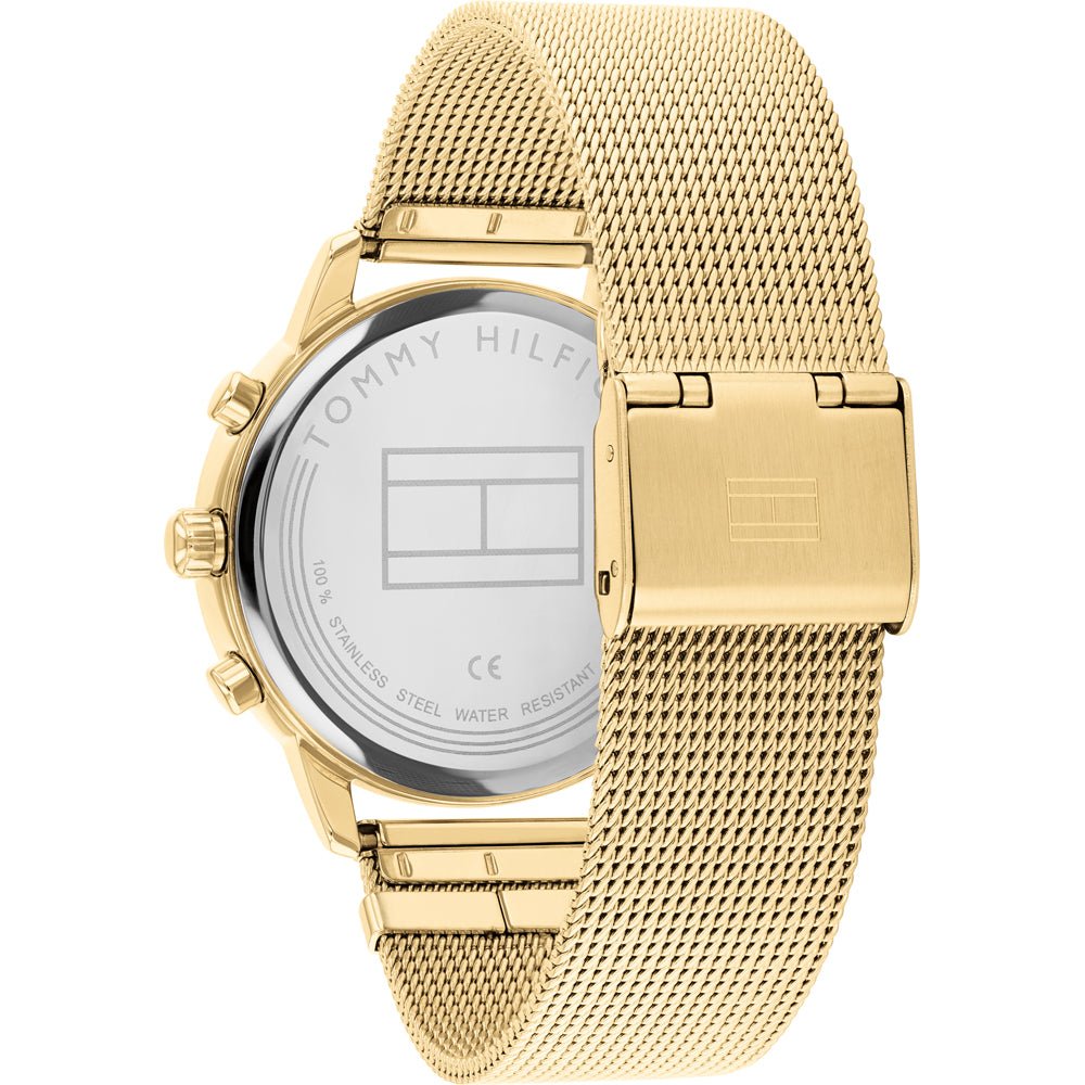 Tommy Hilfiger 1782302 Ladies Blake Gold Mesh Watch — view 2