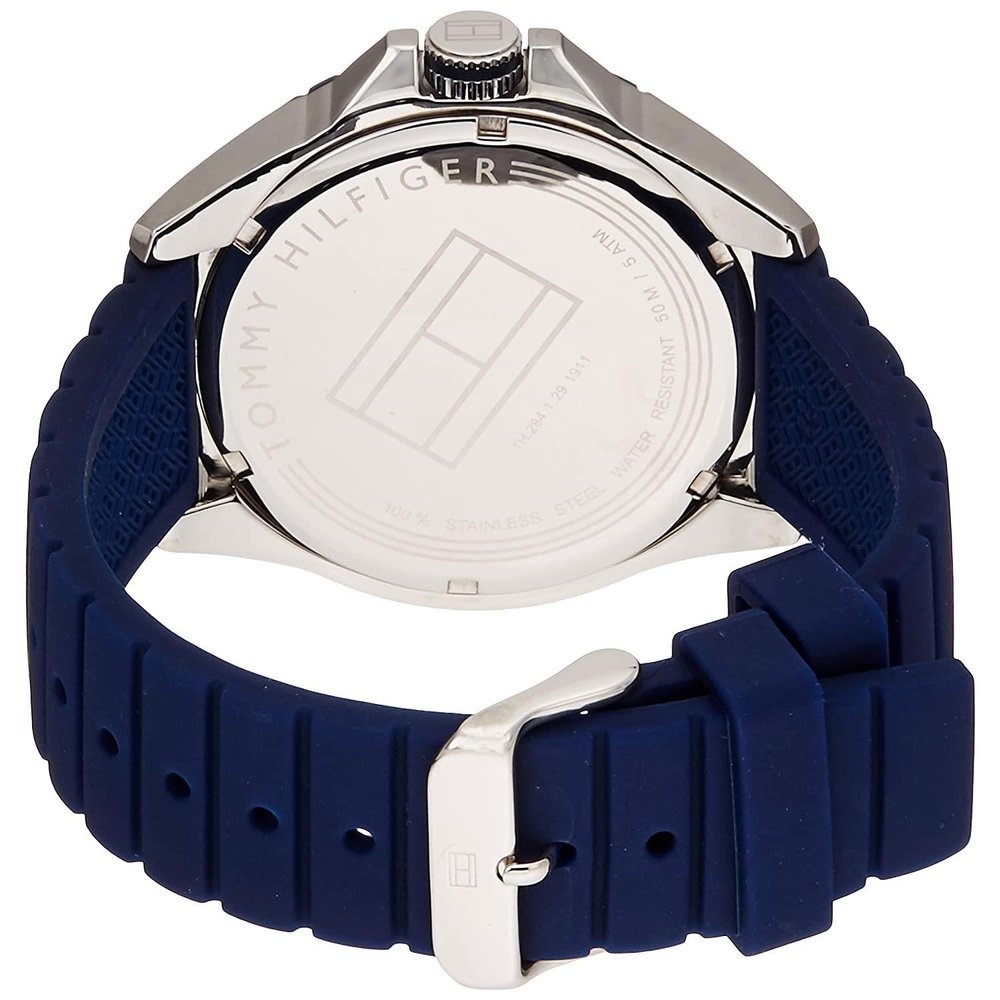 Tommy Hilfiger 1791204 Blue Dial Blue Silicone Men's Watch — view 2