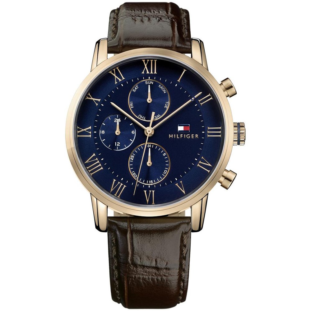 Tommy Hilfiger 1791399 Kane Brown Leather Men's Watch
