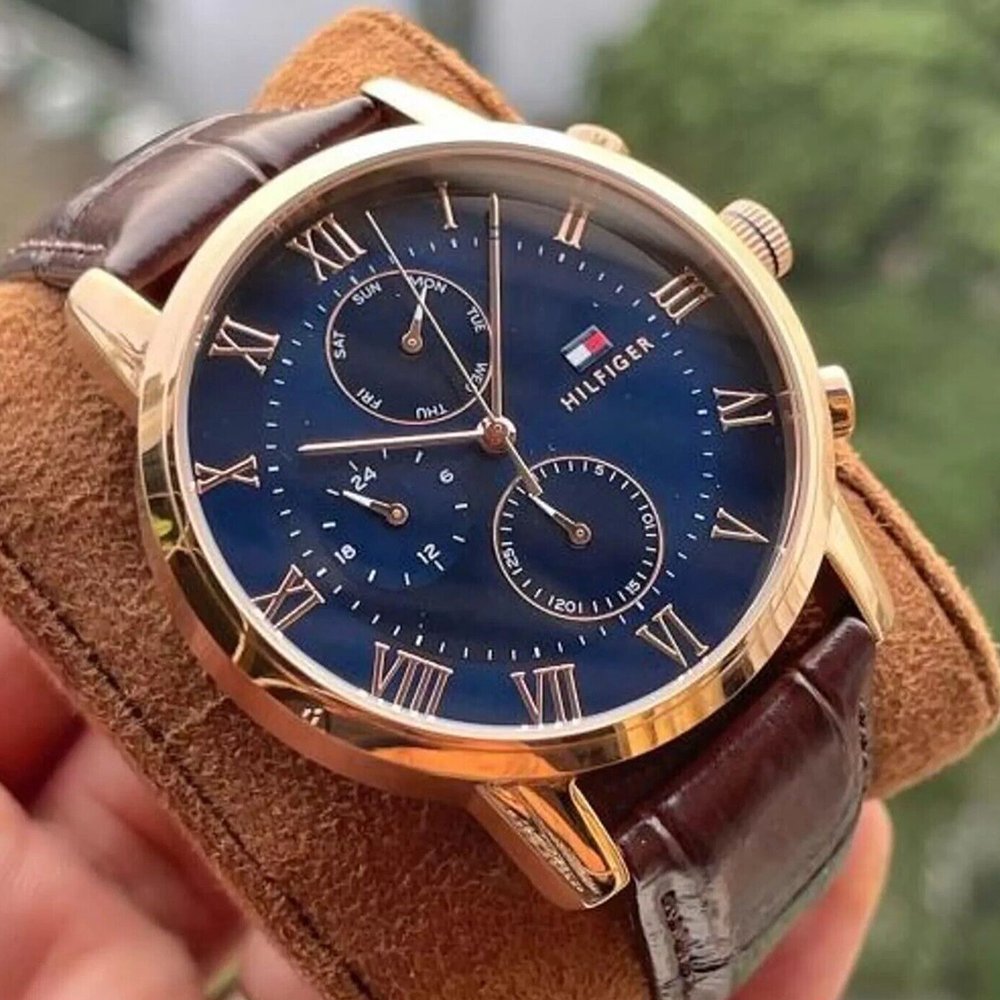 Tommy Hilfiger 1791399 Kane Brown Leather Men's Watch — view 4