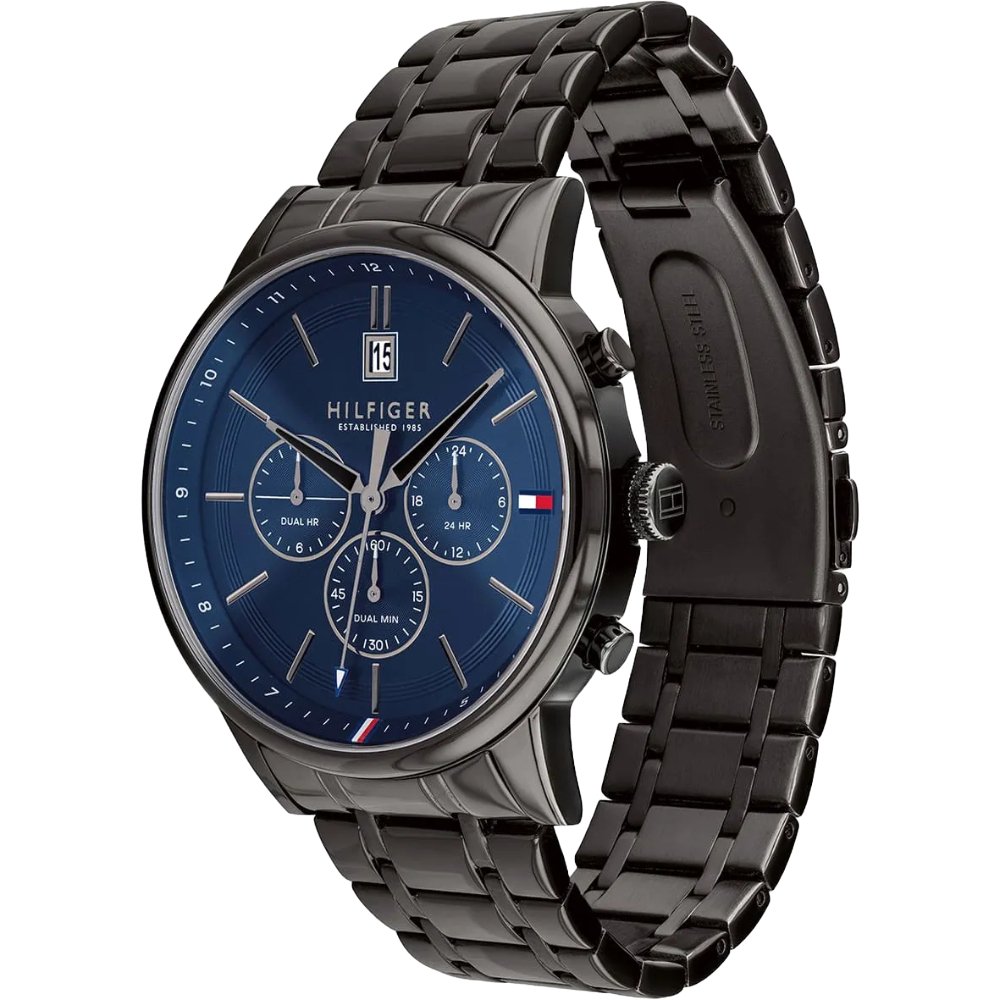 Tommy Hilfiger 1791633 Black Chronograph Men's Watch — view 3