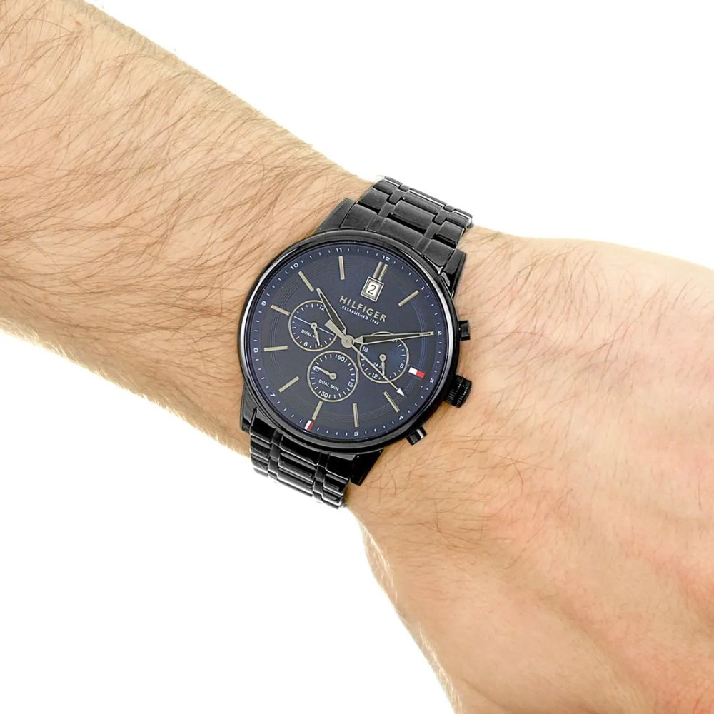 Tommy Hilfiger 1791633 Black Chronograph Men's Watch — view 4